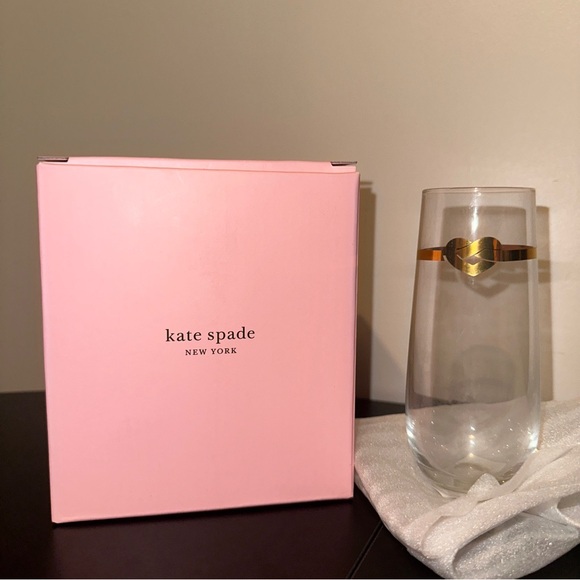kate spade Kitchen Kate Spade New York With Love Clear Glass